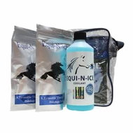 EQUI - N - ICE HŰSÍTŐ SZETT (folyadék 1000ml és 2 pár bandage)