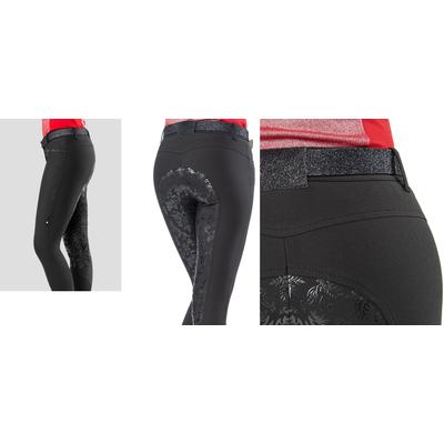 EQUILINE FLOWER FULL GRIP NŐI LOVAGLÓNADRÁG ( 36 )
