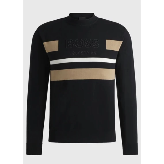 HUGO BOSS EQUESTRIAN BRAD FÉRFI PULÓVER ( XS , S , M )