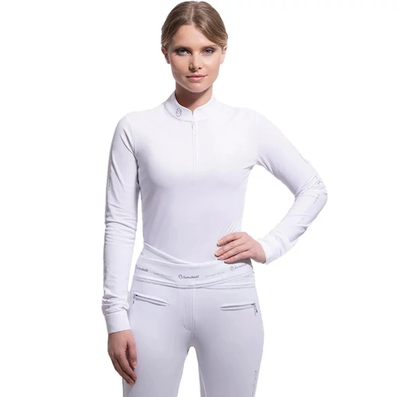 SAMSHIELD ALOISE BOREAL SWAROVSKI HOSSZÚ UJJÚ NŐI VERSENYPÓLÓ ( XXS , XS , S , M )