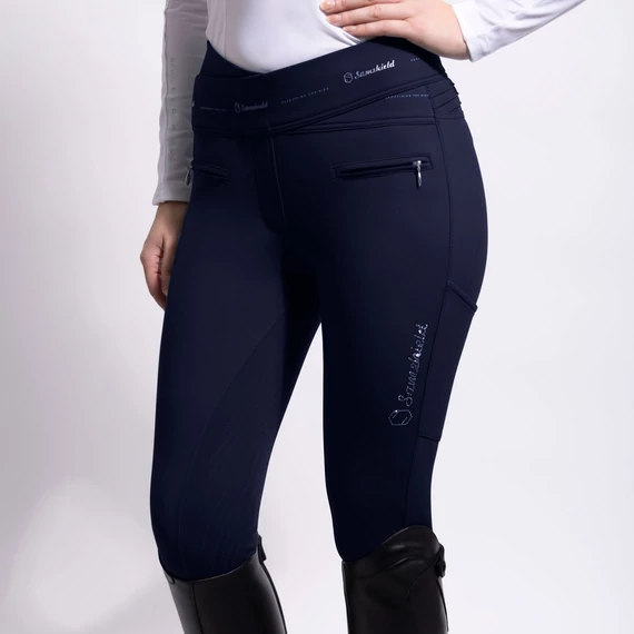 SAMSHIELD  ALPHA WINTER SWAROVSKI FULL GRIP TÉLI NŐI LEGGINGS LOVAGLÓNADRÁG