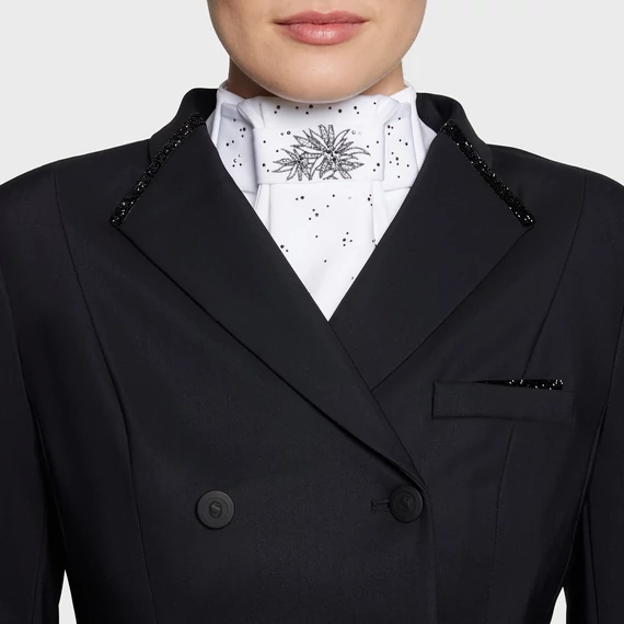 SAMSHIELD PLASTRON SPRING FLOWER SWAROVSKI NŐI DÍJLOVAS NYAKKENDŐ ZSABÓ