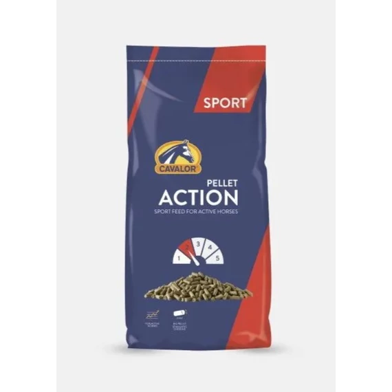 CAVALOR ACTION PELLET 20 KG LÓTÁP (ÁLTALÁNOS LÓTÁP)