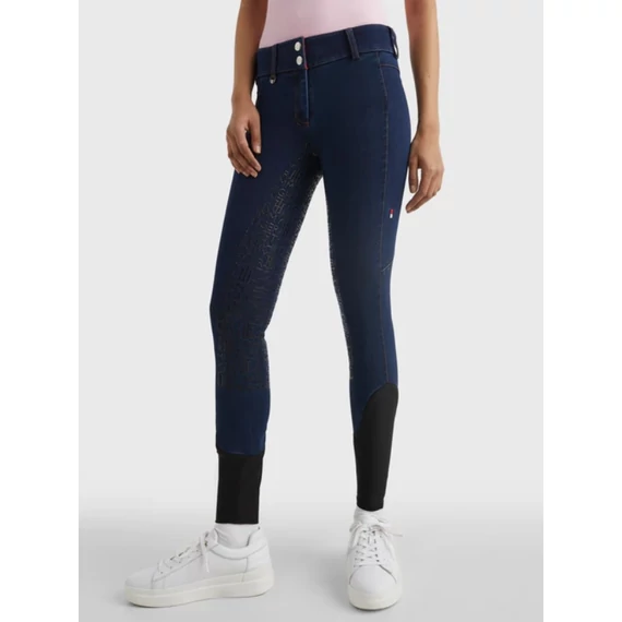 TOMMY HILFIGER EQUESTRIAN DENIM FULL GRIP LOVAGLÓNADRÁG