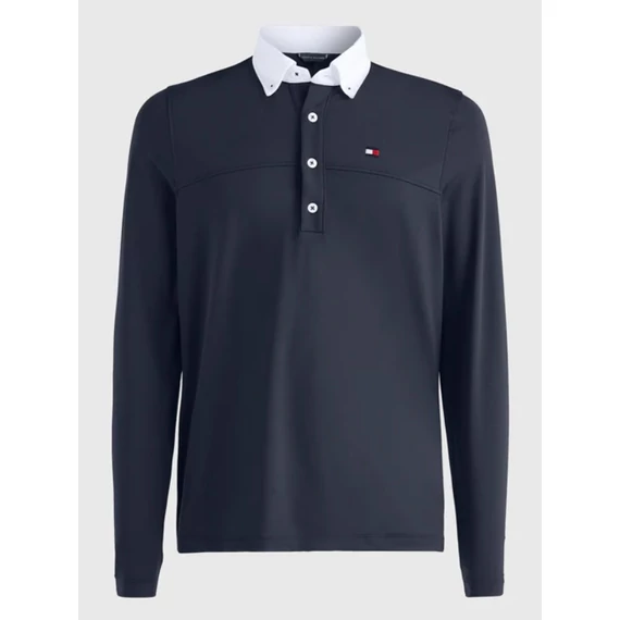 TOMMY HILFIGER EQUESTRIAN FÉRFI HOSSZÚ UJJÚ VERSENYPÓLÓ 