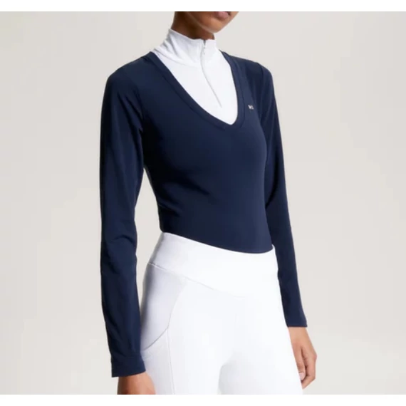 TOMMY HILFIGER EQUESTRIAN THERMO NŐI VERSENYPÓLÓ