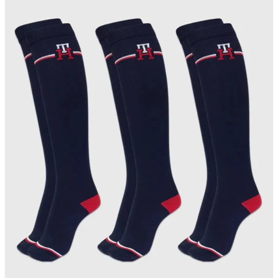 TOMMY HILFIGER EQUESTRIAN LOVAGLÓZOKNI ( 3 PÁR )
