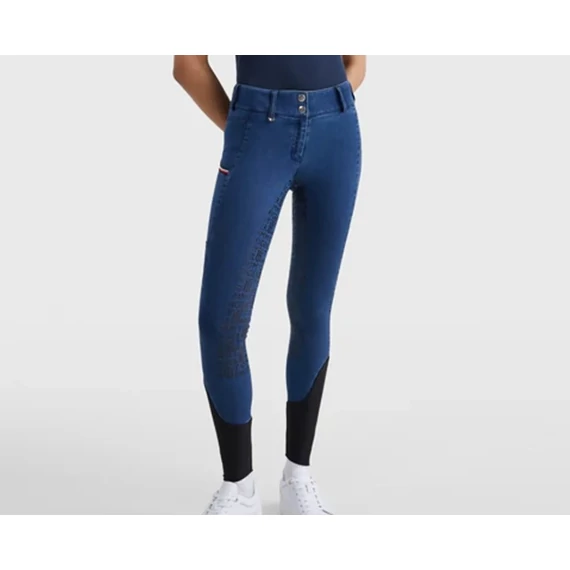 TOMMY HILFIGER EQUESTRIAN DENIM FULL GRIP LOVAGLÓNADRÁG