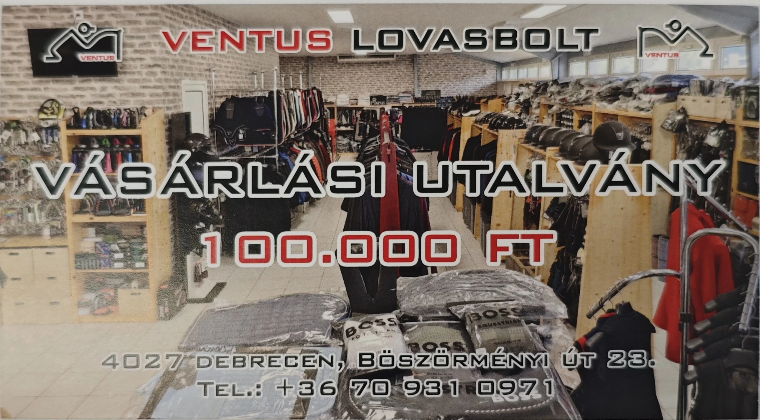 VÁSÁRLÁSI UTALVÁNY