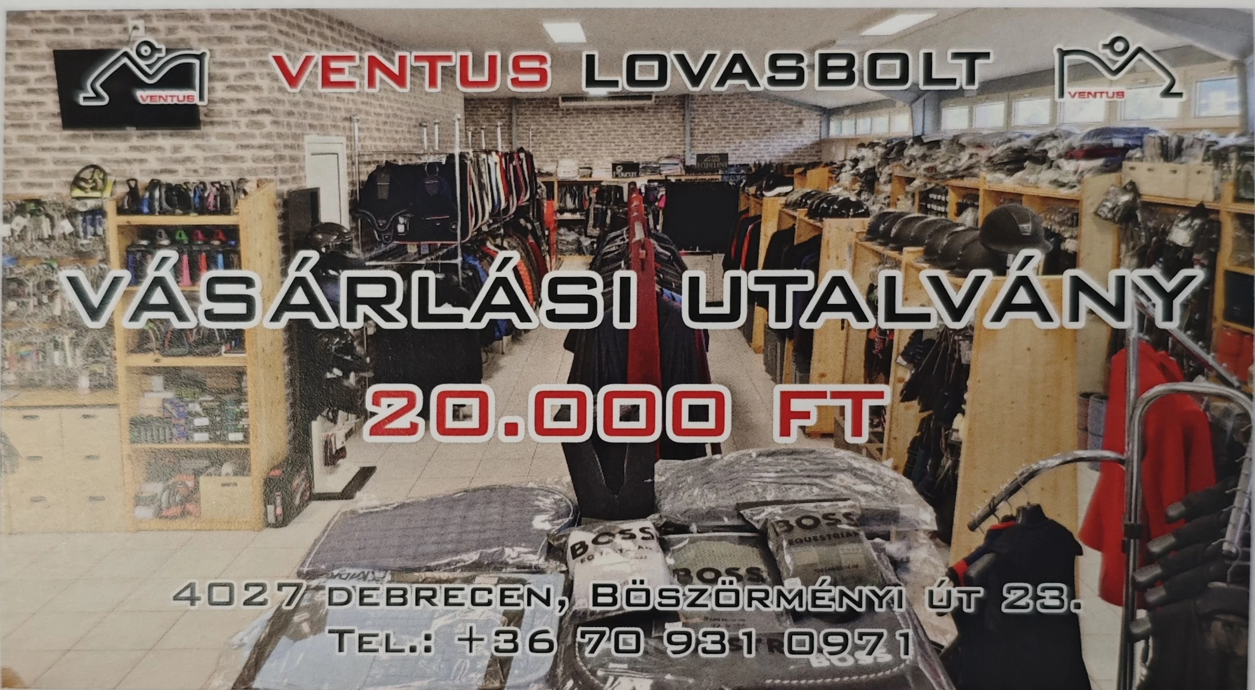VÁSÁRLÁSI UTALVÁNY