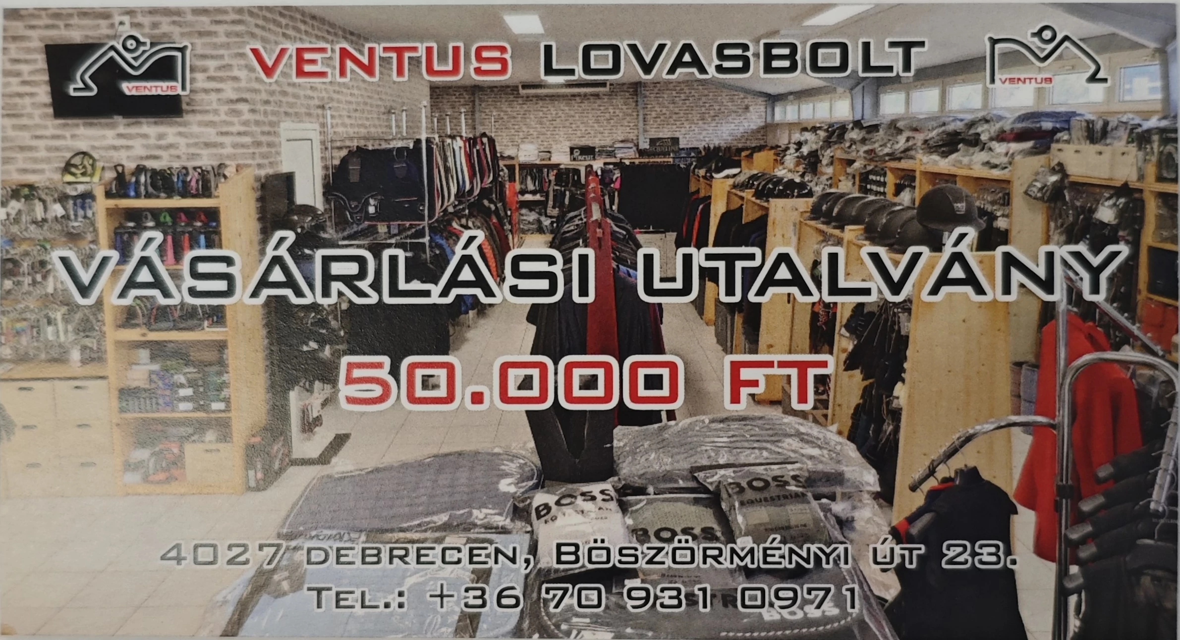 VÁSÁRLÁSI UTALVÁNY