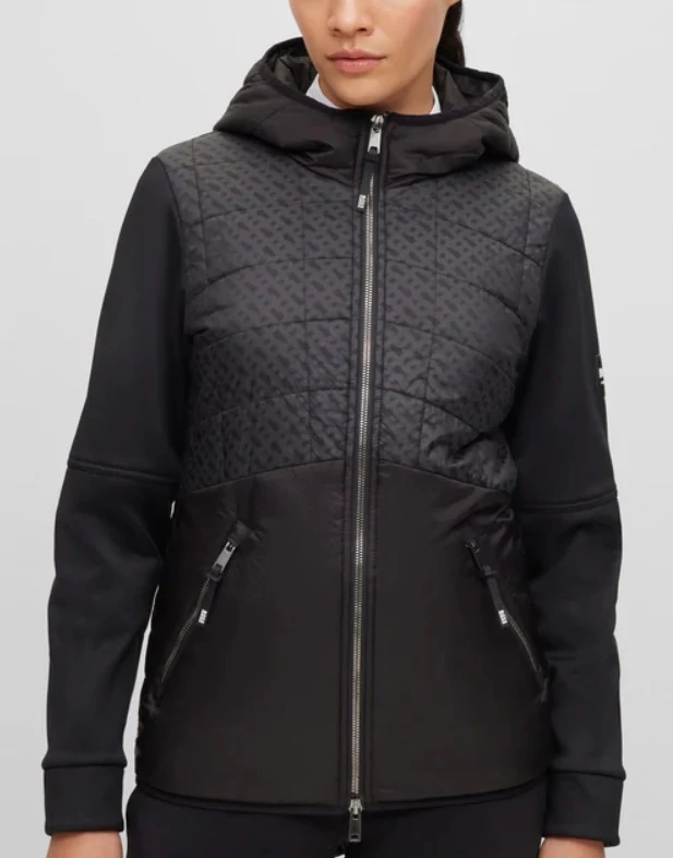 HUGO BOSS EQUESTRIAN BRUNA NŐI HYBRID PULÓVER ( XXS , XS , S , L )