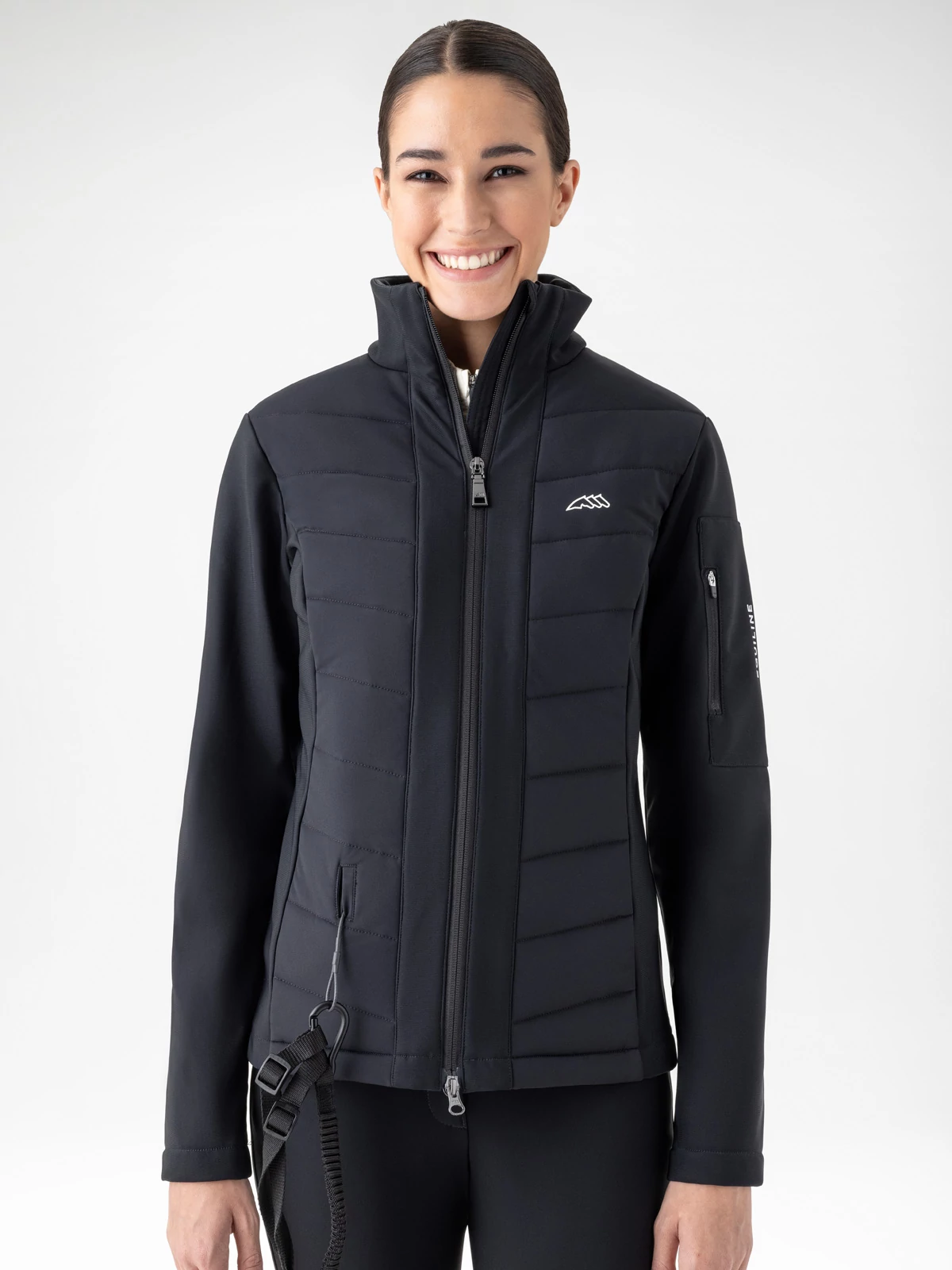 EQUILINE ENTREC AIRBAG LÉGZSÁK KOMPATIBILIS NŐI SOFTSHELL PULÓVER ( XS , S , M , L )