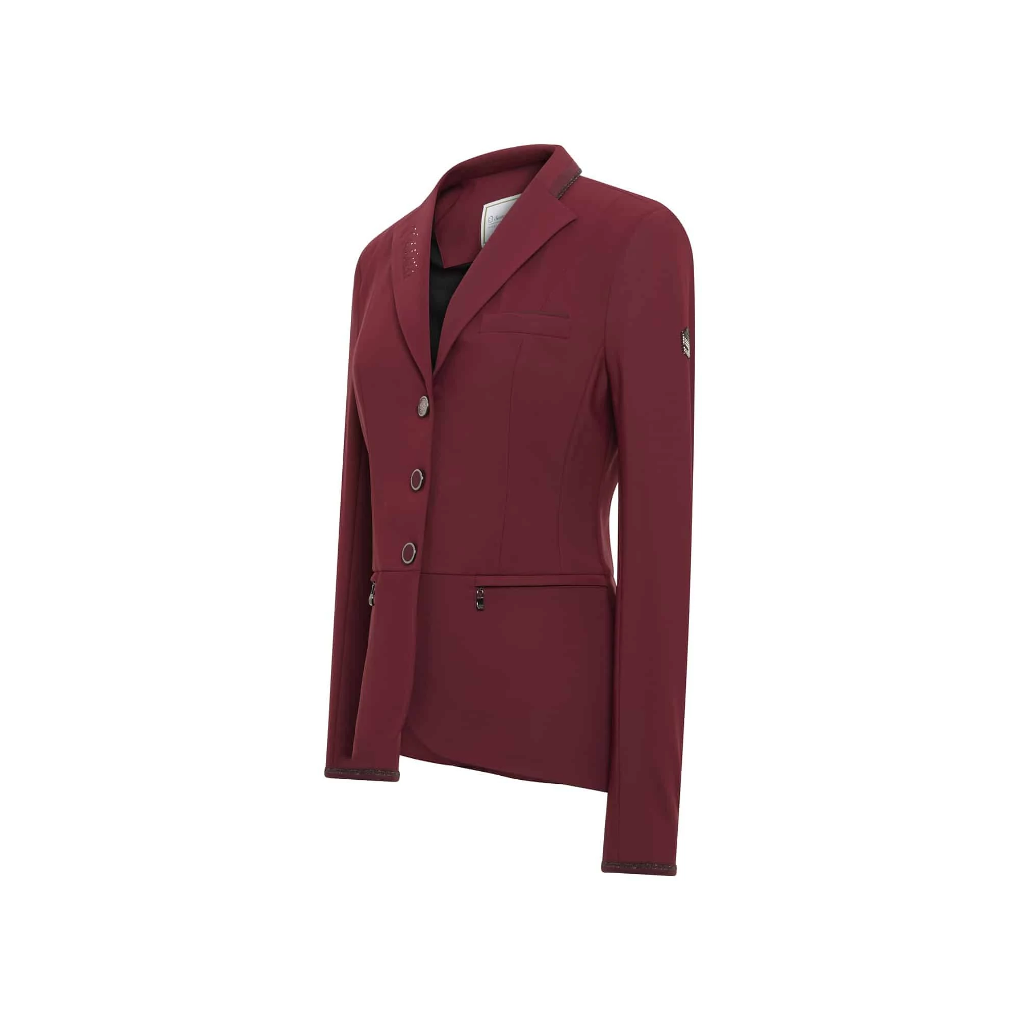 SAMSHIELD VICTORINE CRYSTAL FABRIC SWAROVSKI burgundy NŐI VERSENYZAKÓ (  38 )