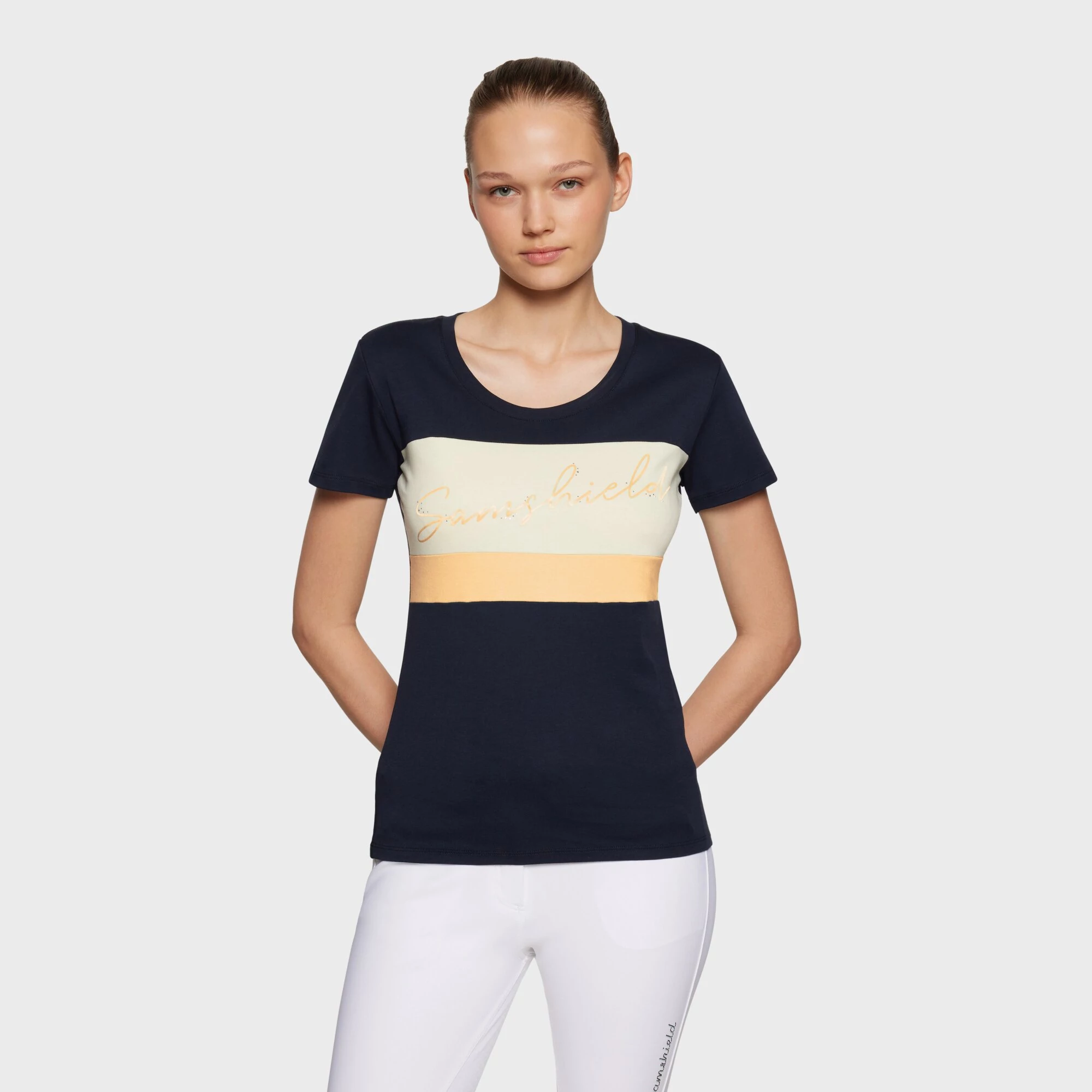 SAMSHIELD ALBA CRYSTAL SWAROVSKI NŐI PÓLÓ ( XS , S , M , L )