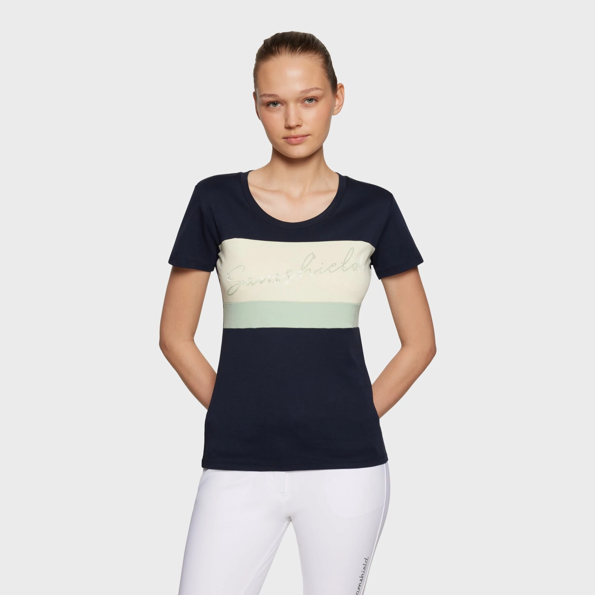SAMSHIELD ALBA CRYSTAL SWAROVSKI NŐI PÓLÓ ( XS , S , M , L )
