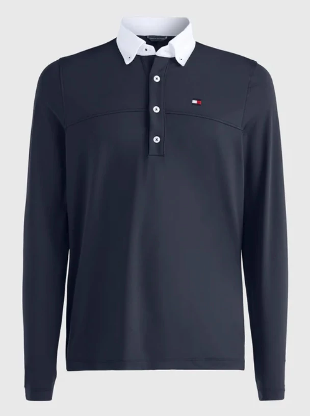 TOMMY HILFIGER EQUESTRIAN FÉRFI HOSSZÚ UJJÚ VERSENYPÓLÓ ( S , M , L , XL )