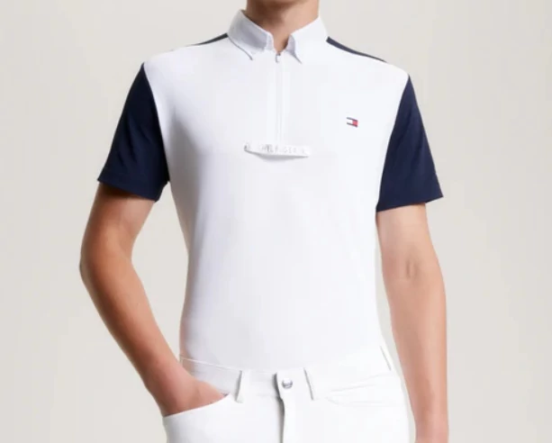 TOMMY HILFIGER EQUESTRIAN FÉRFI VERSENYPÓLÓ ( M , L )