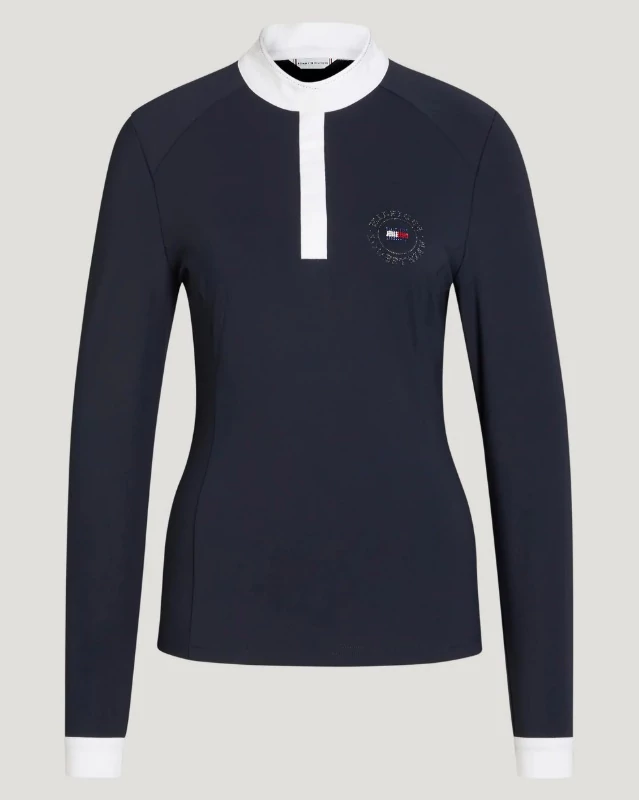 TOMMY HILFIGER EQUESTRIAN TAYLOR KÖVES NŐI VERSENYPÓLÓ ( XS , S , M )