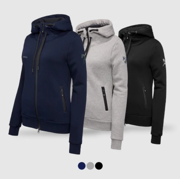 WINDEREN BASIC ZIP KAPUCNIS PULÓVER ( XS , S , M , L )